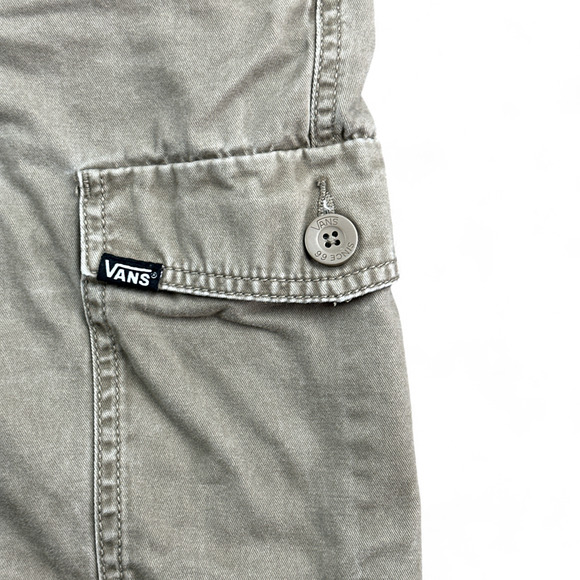 Vans Cargo Shorts Brown Mens 32 Skater Utility Off The Wall Cotton Outdoor - Picture 4 of 8
